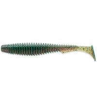 Силікон FishUp U-Shad 3.5" (8pcs.), #017 - Motor Oil Pepper уп (27257)