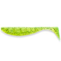 Силікон FishUp Wizzle Shad 1,4" (10pcs.), #026 - Flo Chartreuse/Green уп