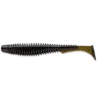 Силікон FishUp U-Shad 3.5" (8pcs.), #043 - Watermelon Brown/Black (27457)