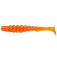 Силікон FishUp U-Shad 3.5" (8pcs.), #049 - Orange Pumpkin/Black (29377)