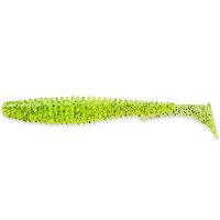Силікон FishUp U-Shad 3.5" (8pcs.), #055 - Chartreuse/Black