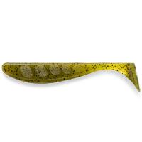 Силікон FishUp Wizzle Shad 5" (4pcs.), #074 - Green Pumpkin Seed