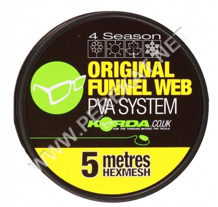 KORDA PVA Тунель на шпулi/Original Funnel HEXMESH-5m (71120)
