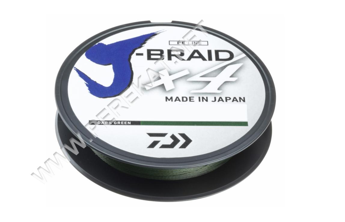 шнур Daiwa J-braid X4E 0.25 dark (71479)