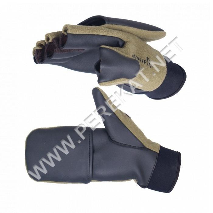 703056-XL Флис - непреновые отстёгивающиеся перчатки NORFIN (17536)