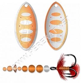 Блесна Pontoon 21 TRAIT #00, вертушка, лепесток Long 3 гр. T00 NB02-003 (25614)