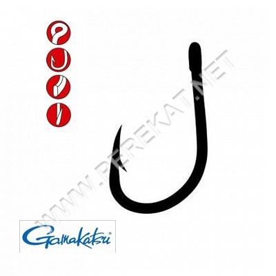 Крючок Gamakatsu LS-5373F Black  1/0 sizes 6шт. (22144)