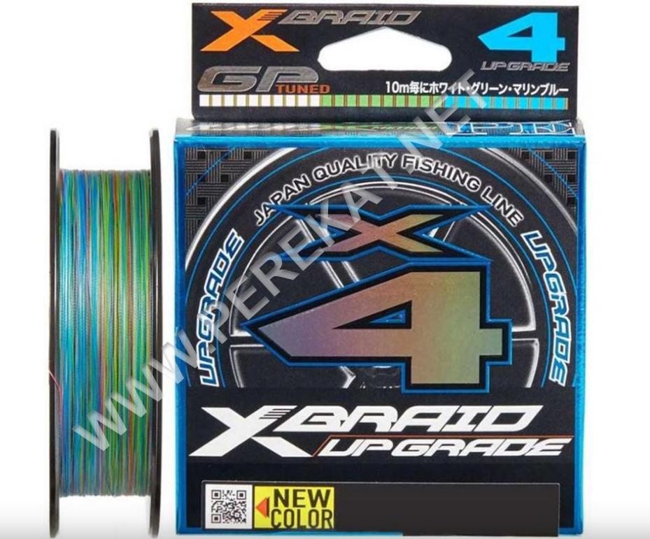 Шнур YGK X-Braid Upgrade X4 (3 colored) 180m #0.4/0.104mm 8lb/3.6kg (73339)