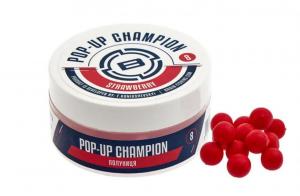 Бойли Brain Champion Pop-Up Strawberry (полуниця) 10mm 34g (73516)