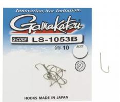 Гачок GAMAKATSU LS-1053B RING EYE № 08 10шт (12374)
