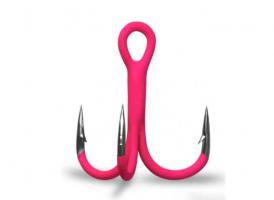 Трійник Gurza Round Treble ST-36 UV RED #12 (73793)