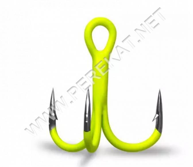 Трійник Gurza Round Treble ST-36 UV CHARTREUSE # 12 (73804)