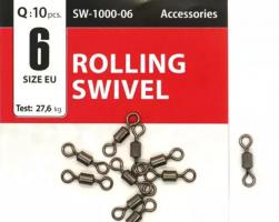 Вертлюг Gurza Rolling Swivel BN # 6 (73832)