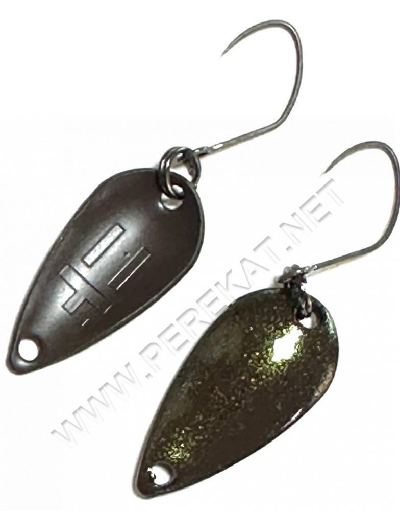 Блешня Yarie 706 T-spoon 1.4ｇ BS-16gradation G dark brown (75547)