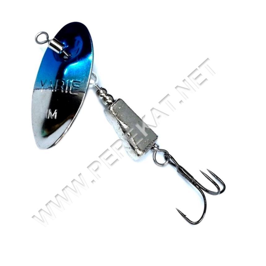 Блешня Yarie 672 Blender 4.2g SP10 blue silver (75887) Блешня Yarie 672 Blender 4.2g SP10 blue silver (75887)