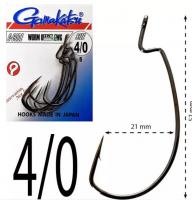 Крючки Gamakatsu Worm EWG №4 (76721)