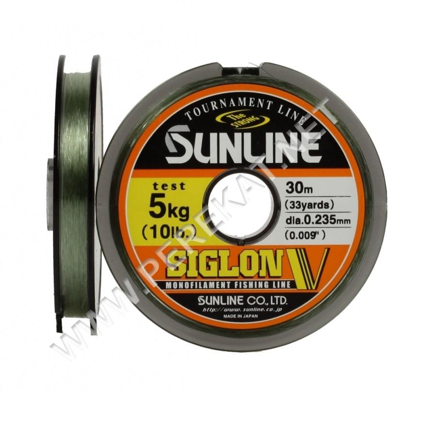 Леска Sunline Siglon V 30м #1.0/0,165мм (8989)