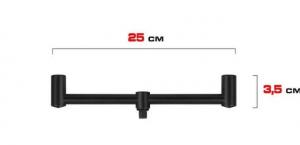 Буз бар на 2 вудилища World4Carp 25 см (78245)