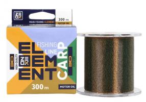Волосінь ZEOX 3D Element Carp 300м Motor Oil 0.285мм (78332)