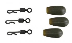 FLAGMAN Відбійна бусина зі швидкозмінним вертлюгом Swivel Quick Beads 3pcs (78766)