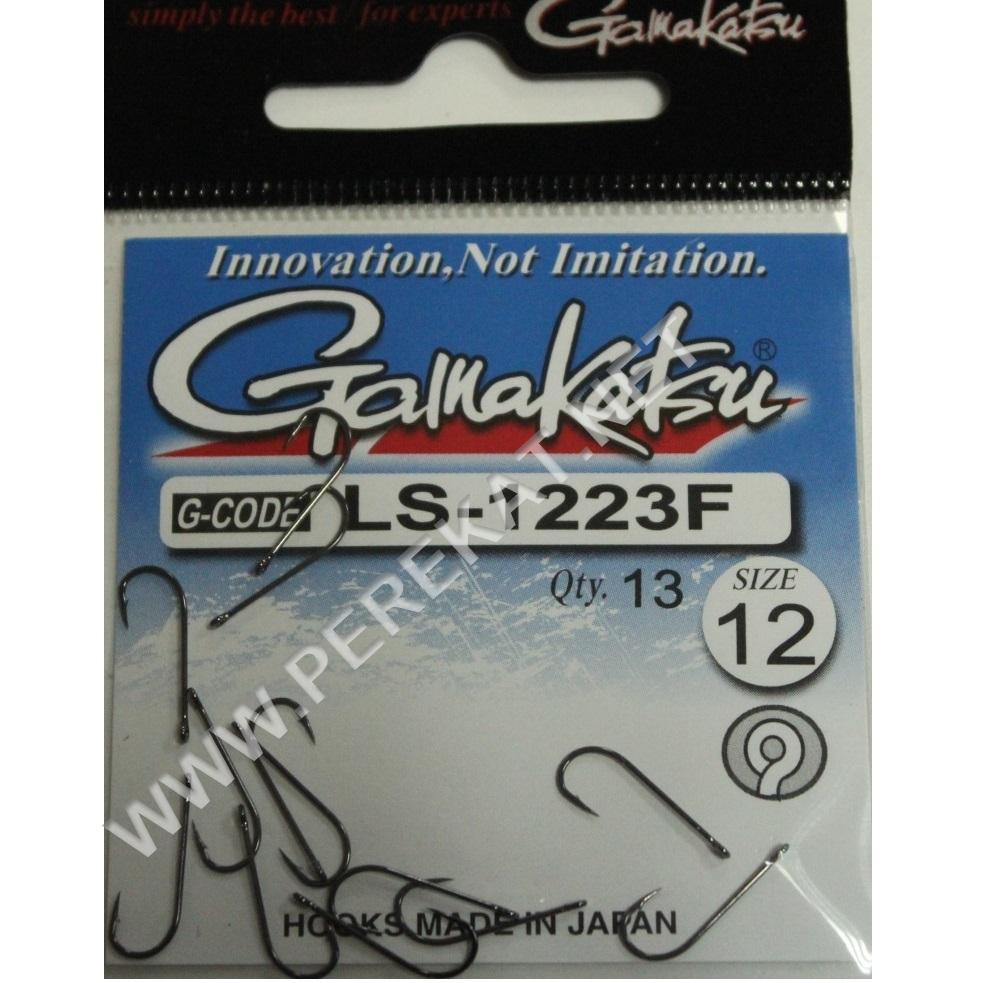 Крючок Gamakatsu LS-1223F 016 Ring Eye Serie 13шт. (3655)