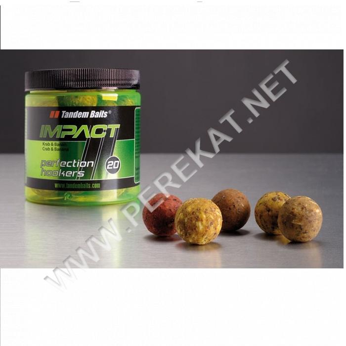 Бойлы IMP Perf. Hookers 250ml/18mm Black Halibut (16204)