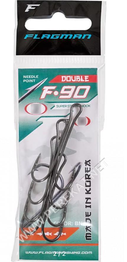Гачок подвійний Flagman F-90 Double Hook #2 (79682)