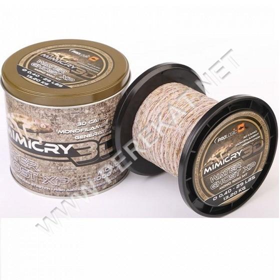 Леска Prologic Mimicry Water Ghost XP 1000m 21lbs 9.8kg 0.35mm Camo (18600)