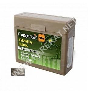 Поводковый материал Prologic Gladio Link 15m 30lbs Coated Camo Brown (18515)