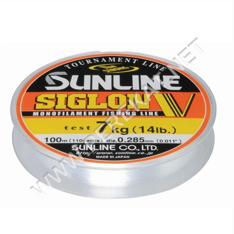 Волосінь Sunline Siglon V 100м #0.8/0.148мм (18124)