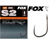 Крючки Fox S2 Kuro Hook Size 6 (20482)