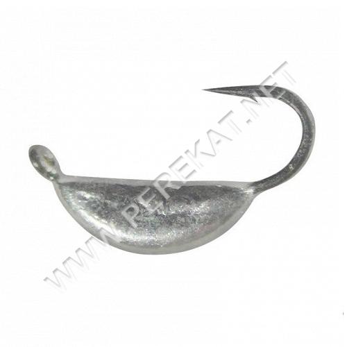 Мормышка Shark Супер-банан 0,26г диам. 2/S крючок D16 ц:серебро (17431)