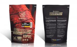 Прикормка Преміум Inter Krill Короп-Полуниця-Банан, 1 кг (80752)