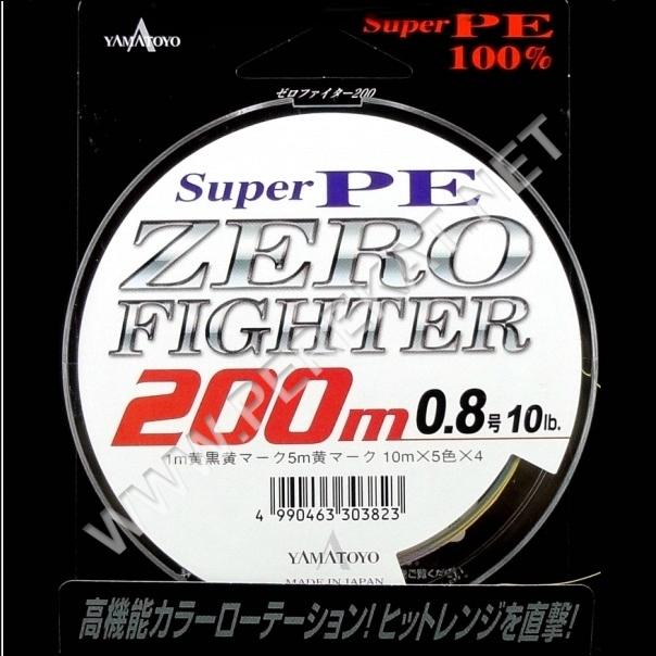 Шнур Yamatoyo Super PE Zero Fighter 200m, 0,6 8LB (11233)