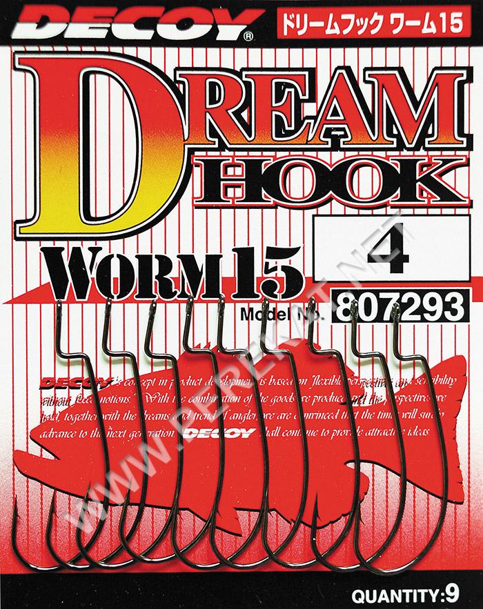 Гачок Decoy Worm15 Dream Hook 06, 9 шт/уп (28065)