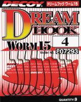 Гачки Decoy Dream Hook Worm 15 №1 уп. (14171)