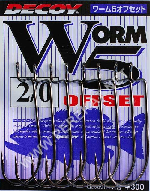 Крючок Decoy Worm 5 №4 (уп.) (34046)