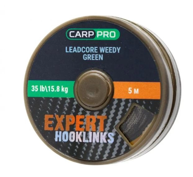 Лідкор Carp Pro 35 lb 5 м зелений