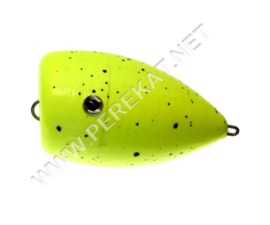 Воблер Flagman Poko Popper Fat 2g yellow (73929)