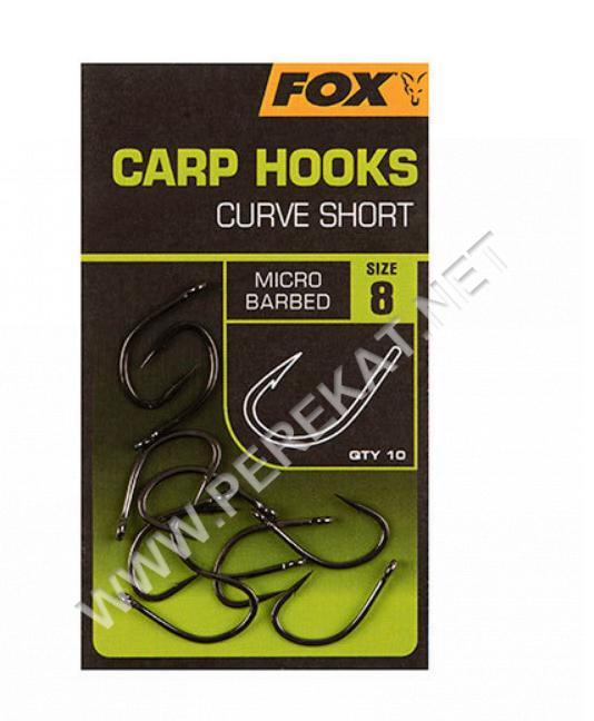 FOX Гачки Curve Shank Short - size 6 (74072)