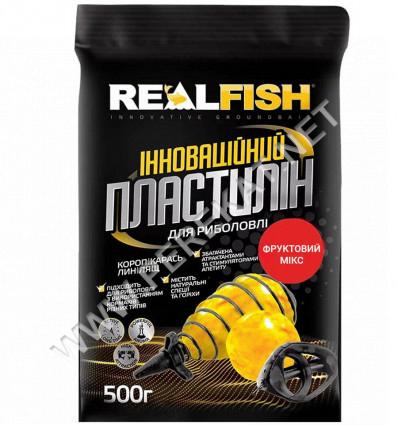 Пластилін ReaFish Фруктовий мікс 0,5 кг (219953)