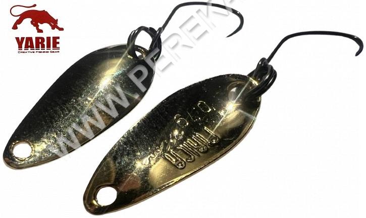 Блешня Yarie 702 Pirica more 0.7ｇ BS-1 gold (648573)