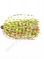 Джиг-головка Yarie 599 mame Jig #1 1.5g 001 orenge gold zebra/hot chart zebra (603562)
