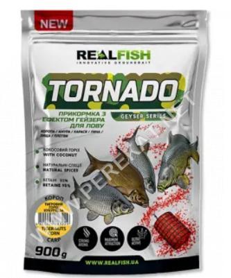 Прикормка RealFish Торнадо Короп (Тигровий горіх Кукурудза) 0,900 кг (912788)
