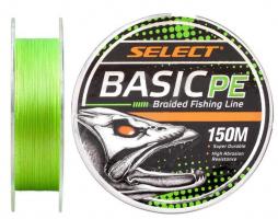 Шнур Select Basic PE Light Green 100m 0.10mm 10lb/4.8kg (577235)