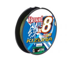 Шнур OWNER KIZUNA 56118 Broad PEx8 #0,1мм 4,1кг 135м green (475446)