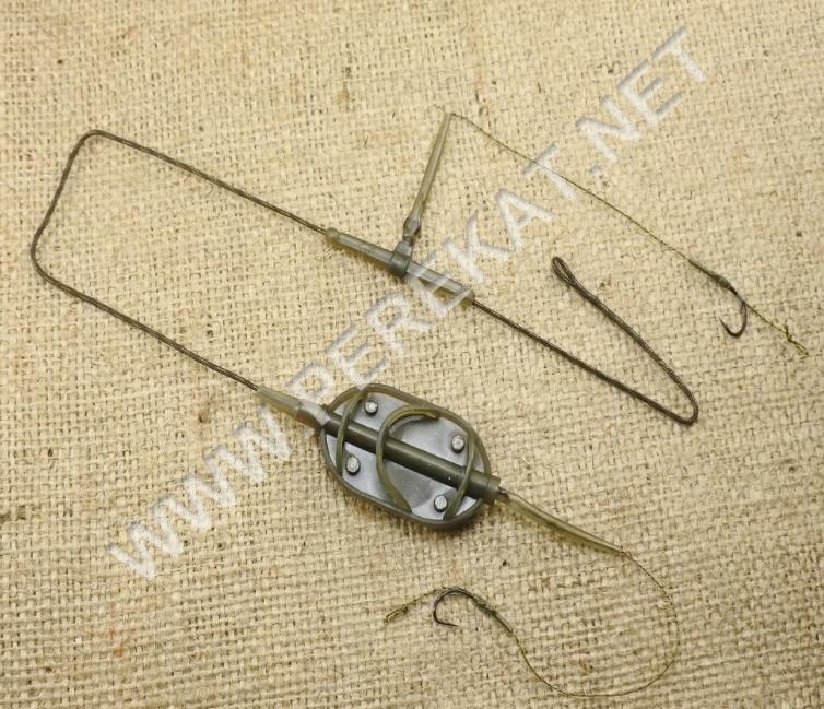 Оснащення коропове ORANGE #32 Arc Flat Metod Leadcore, для бойлу, 50 гр., в уп. 1 шт. (290810)