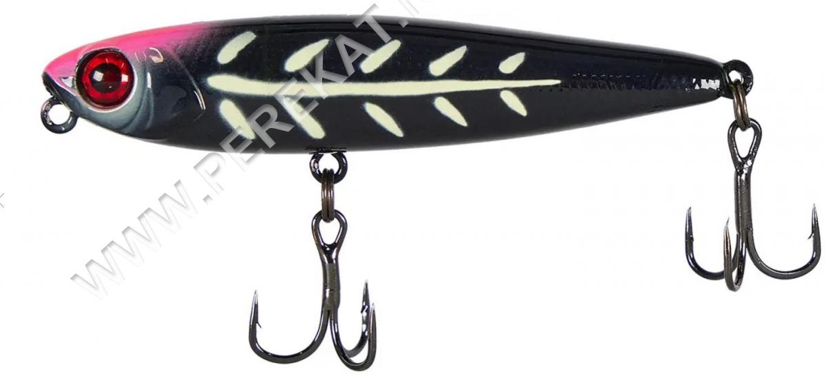 Воблер Jackall Chubby Pencil 55F 55mm 3.1g Honebone Black (504613)