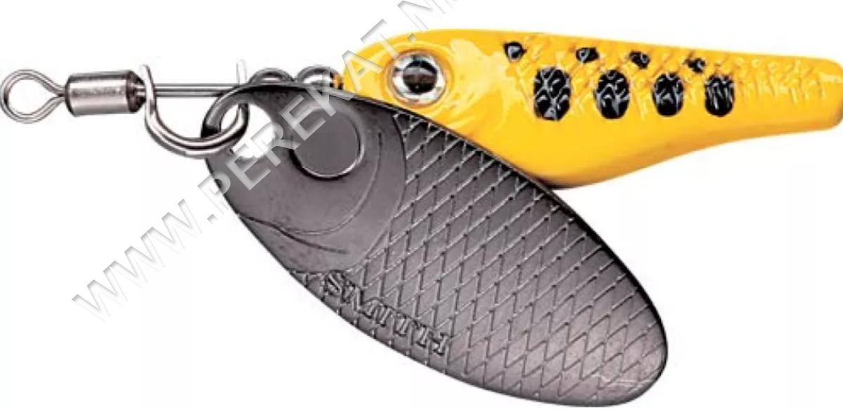 Блешня Smith Niakis 50mm 4.0g #24 Yellow Black (142328)
