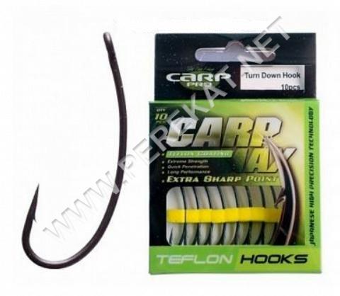 Гачки Carp Pro Teflon Turn Down Hooks №06 (15594)